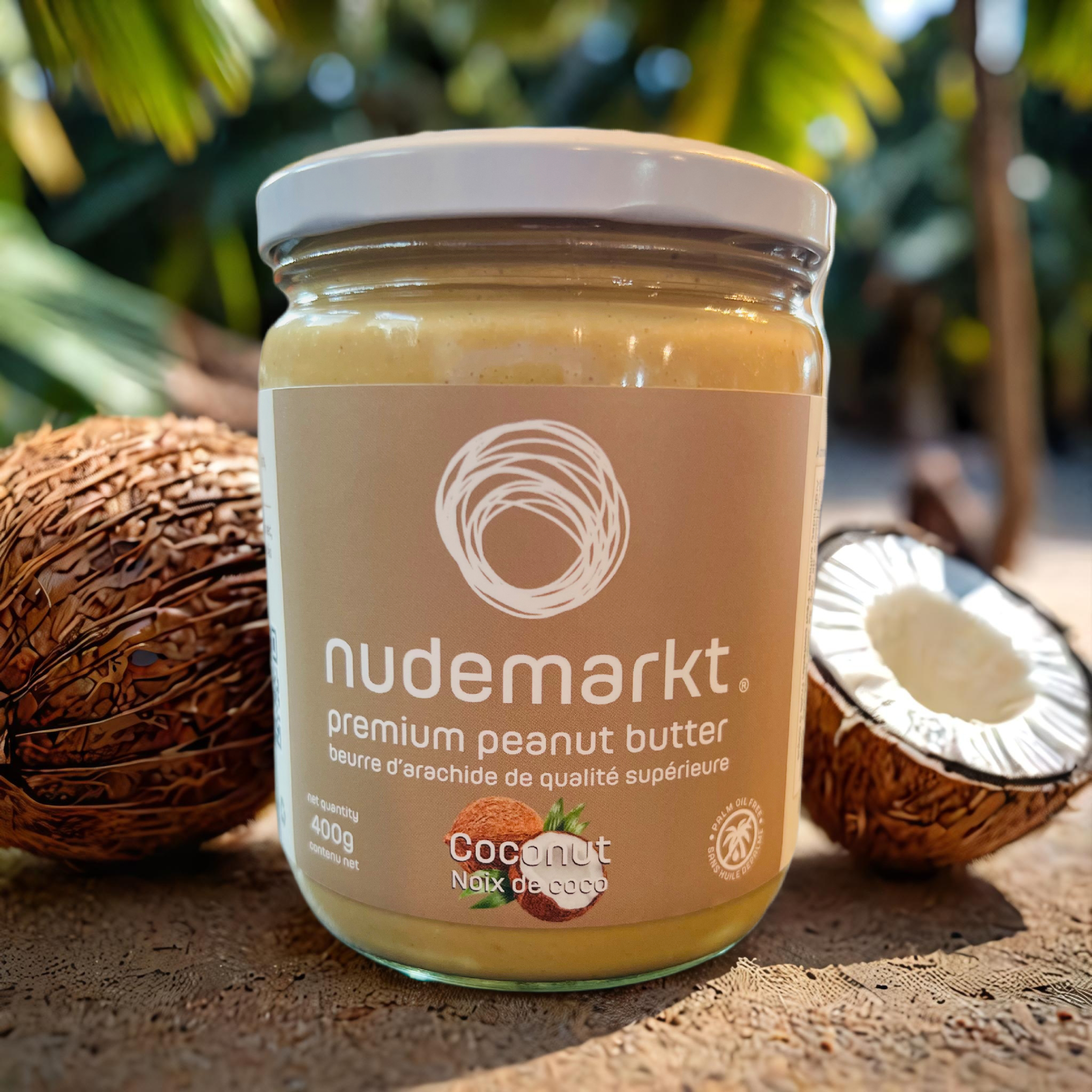 Natural Peanut Butter - Coconut