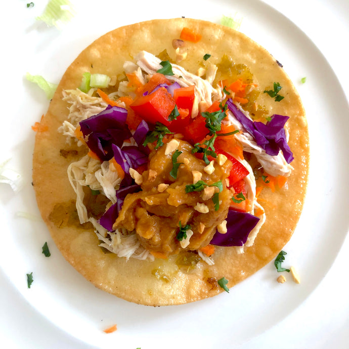 Cinco de Mayo Peanut Chalupas
